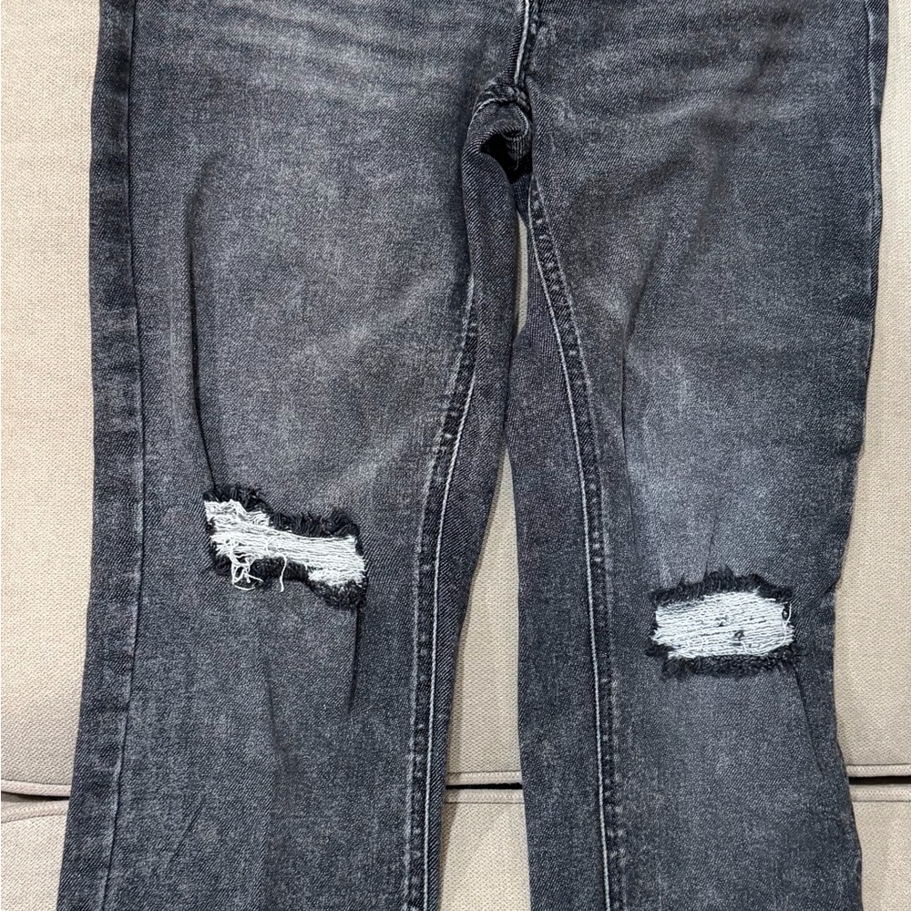 And Now This high rise Distressed Gray Women Jeans size 27